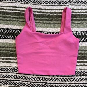 YPB sculptLUX bubblegum Pink Women's sports bra, size small